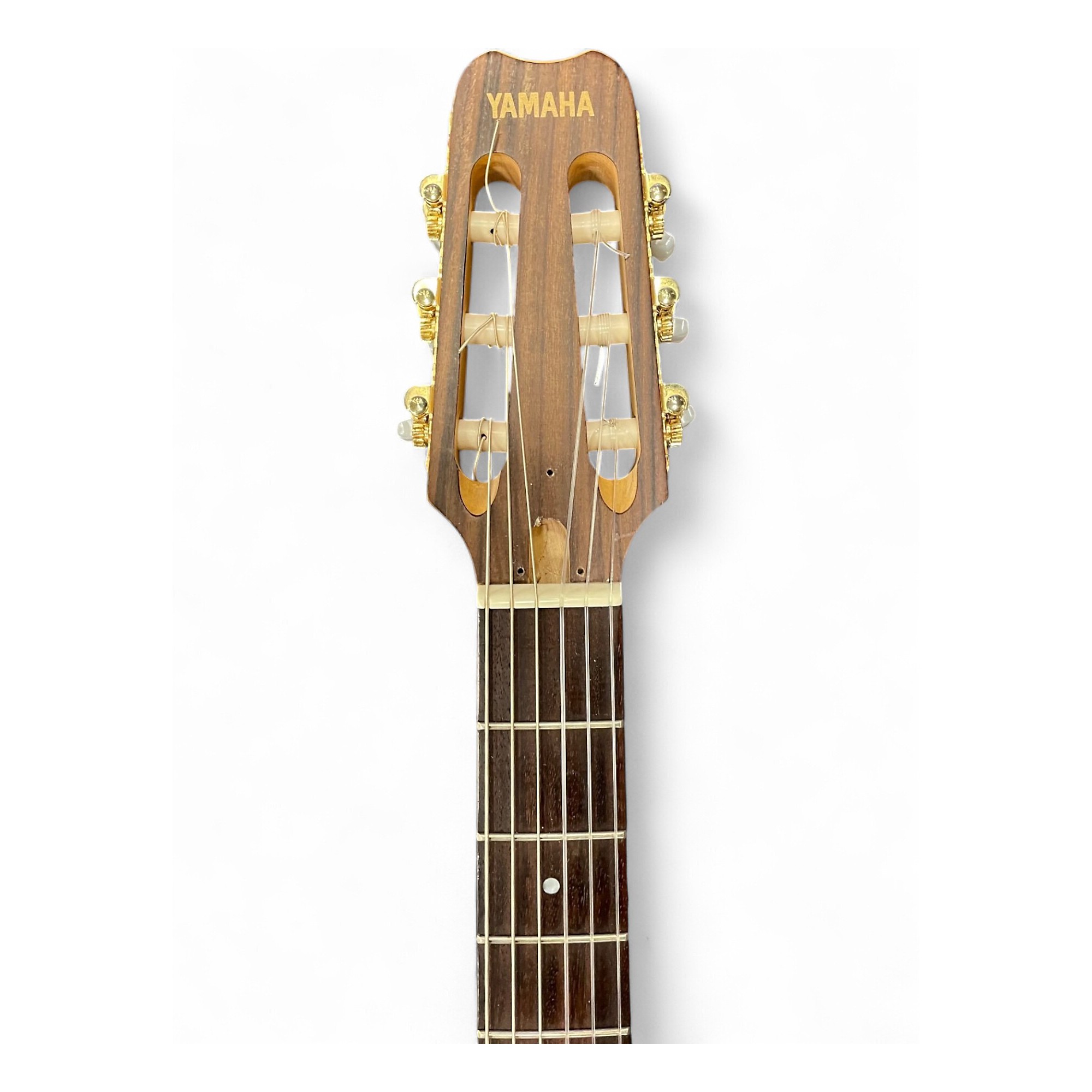 Used Yamaha AEX 500N Black Classical Acoustic Electric Guitar
