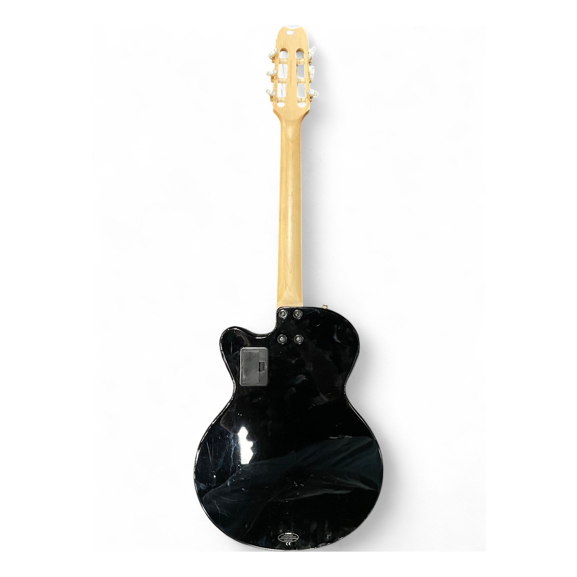 ギター YAMAHAaex500 Used Yamaha AEX 500N Black Classical Acoustic Electric Guitar