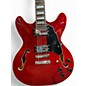 Used Grote 335 Red Hollow Body Electric Guitar