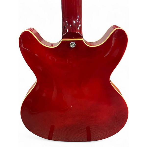 Used Grote 335 Red Hollow Body Electric Guitar