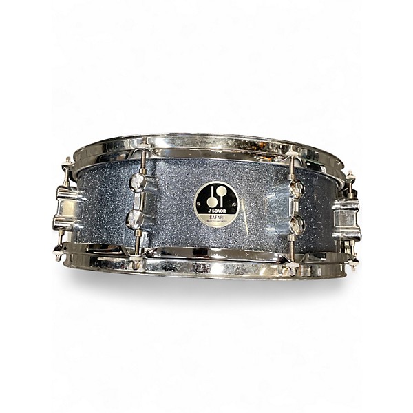 Used SONOR 14in SAFARI SNARE SPARKLE BLUE Drum