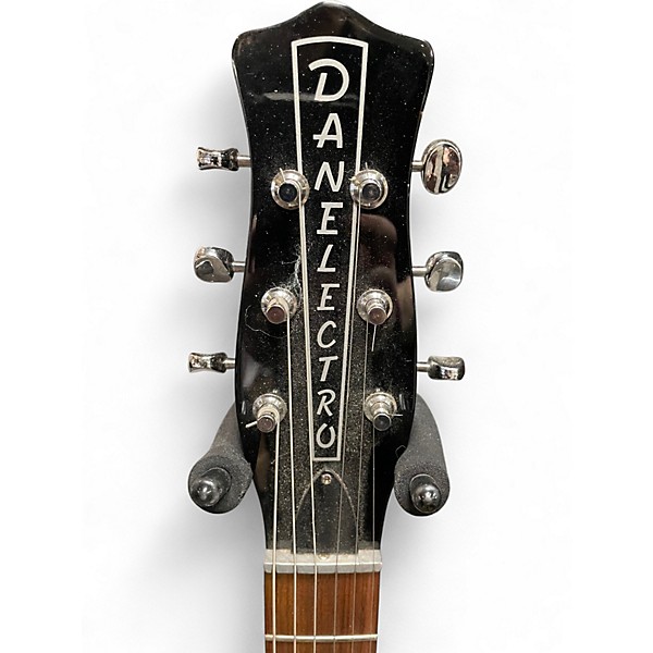 Used Danelectro 56 U2 Black Solid Body Electric Guitar