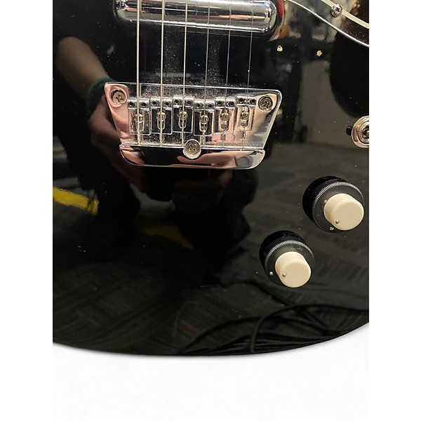 Used Danelectro 56 U2 Black Solid Body Electric Guitar