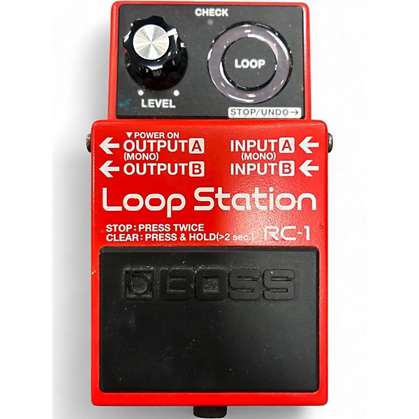Used BOSS RC1 Loop Station Pedal