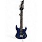 Used Ibanez GRX70QA TRANSPARENT BLUE Solid Body Electric Guitar thumbnail