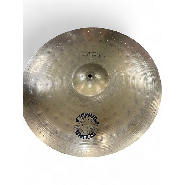 Used 1990s Paiste 20in SOUND FORMULA REFLECTOR POWER RIDE Cymbal