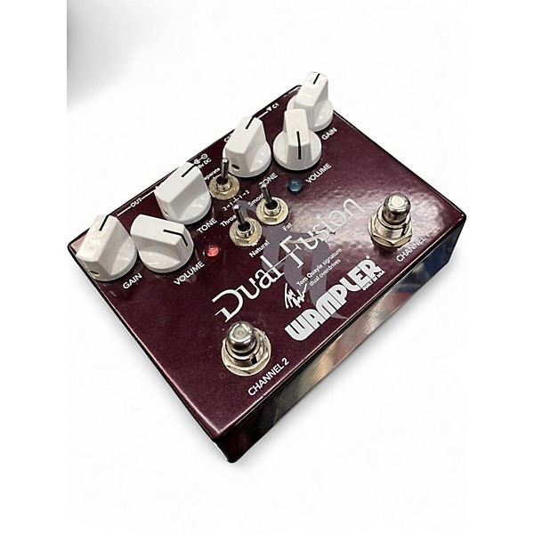 Used Wampler Dual Fusion Tom Quayle Signature Overdrive Effect Pedal
