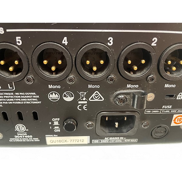 Used Allen & Heath QU16 Digital Mixer