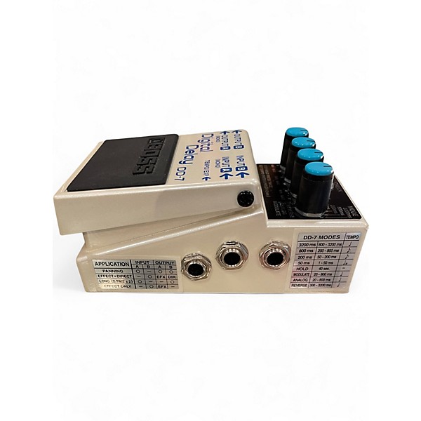 Used BOSS DD7 Digital Delay Effect Pedal