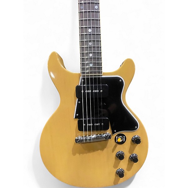 Used Epiphone Les Paul Special Double Cutaway TV Yellow Solid Body Electric Guitar