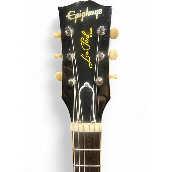 Used Epiphone Les Paul Special Double Cutaway TV Yellow Solid Body Electric Guitar