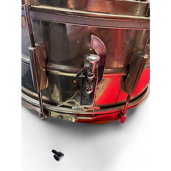 Vintage 1960s Gretsch Drums 14in snare Chrome Drum