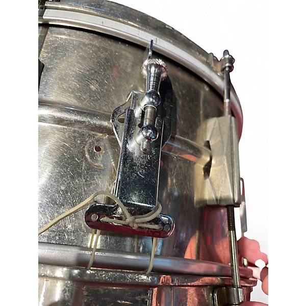 Vintage 1960s Gretsch Drums 14in snare Chrome Drum