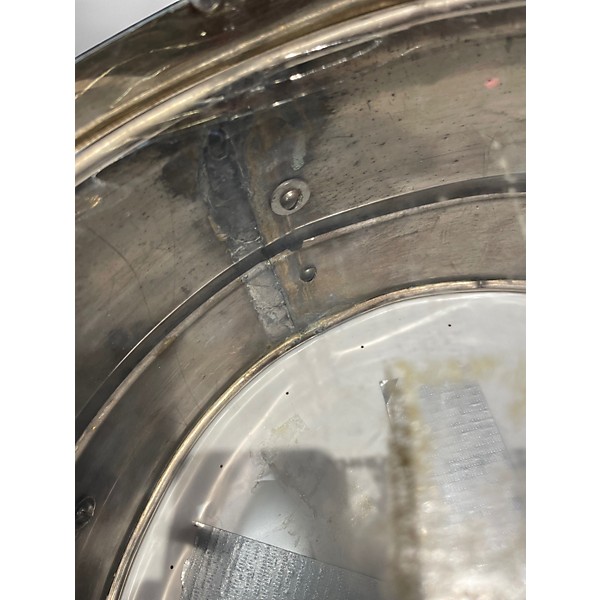 Vintage 1960s Gretsch Drums 14in snare Chrome Drum