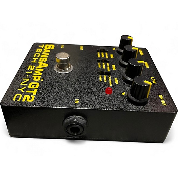 Used Tech 21 Sansamp GT2 Tube Amp Emulator Effect Pedal