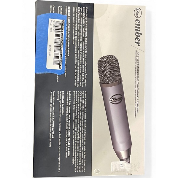 Used Blue ember Condenser Microphone