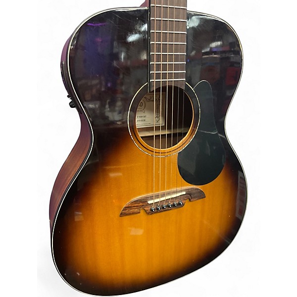 Used Alvarez AF610ESB Sunburst Acoustic Guitar