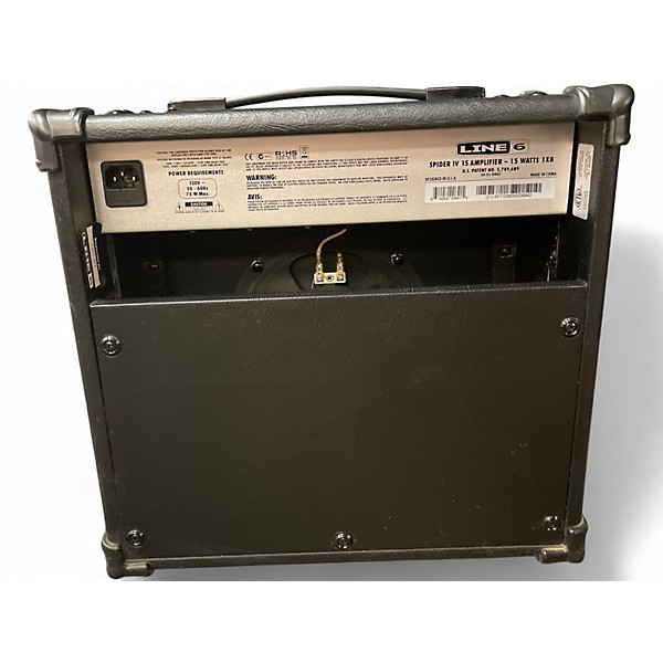 Used Line 6 Spider IV 15W 1X8 Guitar Combo Amp