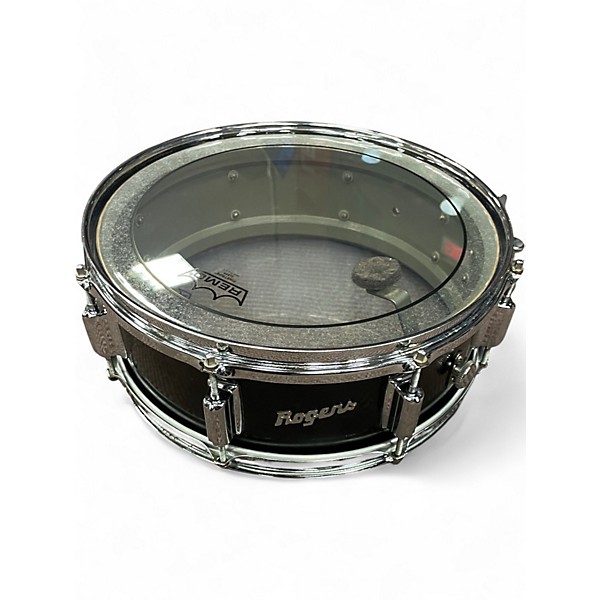 Vintage 1950s Rodgers 6 Piece Drum Kit Black Drum Kit