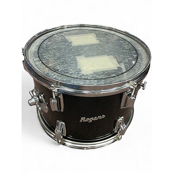 Vintage 1950s Rodgers 6 Piece Drum Kit Black Drum Kit