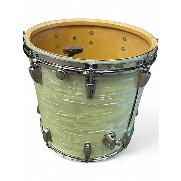 Vintage 1960s Ludwig 5 Piece Classic Pearloid Drum Kit