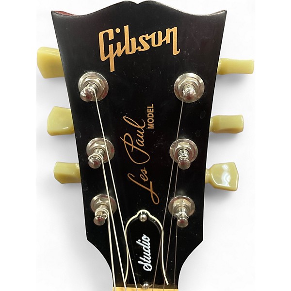 Used 2016 Gibson Les Paul Studio Red Solid Body Electric Guitar