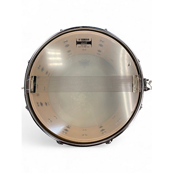 Used Pork Pie 13X7 Little Squealer Snare vented Aztec Gold Drum