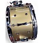 Used Pork Pie 13X7 Little Squealer Snare vented Aztec Gold Drum