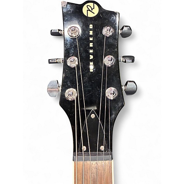 Used Reverend Sensei Gold Solid Body Electric Guitar