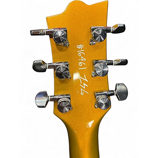 Used Reverend Sensei Gold Solid Body Electric Guitar