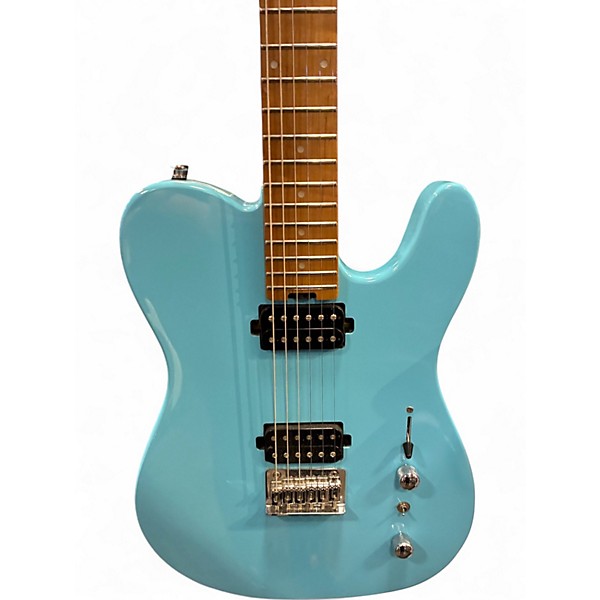Used Censtar TELE STYLE GUITAR Blue Solid Body Electric Guitar