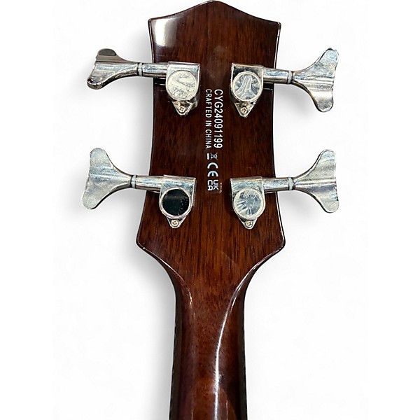 Used 2024 Gretsch Guitars STREAMLINER JET CLUB BASS Olympic White Electric Bass Guitar