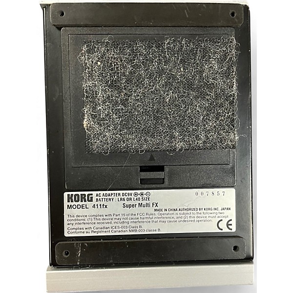 Used KORG ToneWorks 411FX Super  Effect Processor