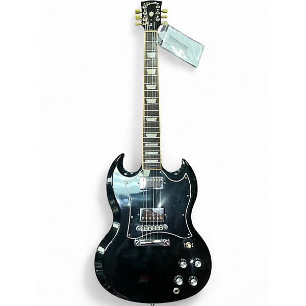 Used Gibson SG Black Solid Body Electric Guitar