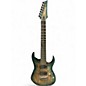 Used Ibanez RGIX27FESM Foggy Stained Green Solid Body Electric Guitar thumbnail