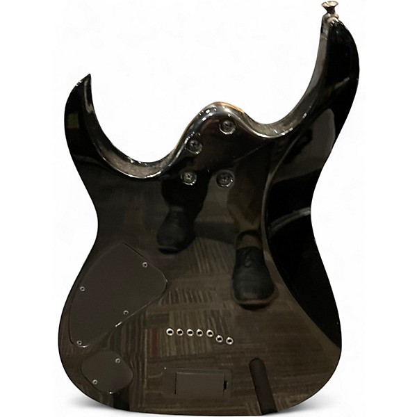 Used Ibanez RGIX27FESM Foggy Stained Green Solid Body Electric Guitar