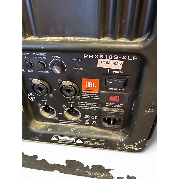 Used JBL PRX618S Powered Subwoofer