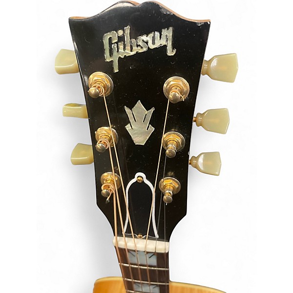 Used 1999 Gibson  J-180 Dwight Yoakam Artist Model. Signed Label 18 of 100 Natural Acoustic Guitar