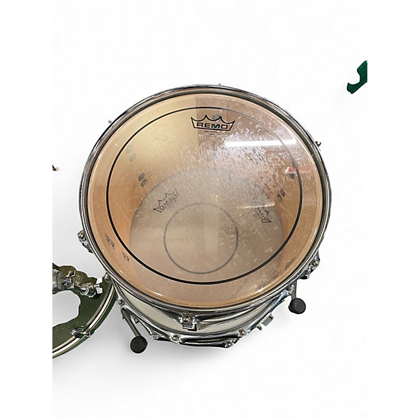 Used Ludwig 4 Piece Centennial Silver Sparkle Drum Kit