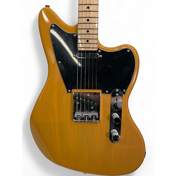 Used Squier paranormal offset telcaster Blonde Solid Body Electric Guitar