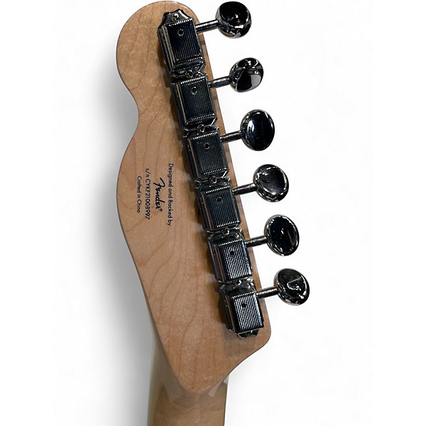 Used Squier paranormal offset telcaster Blonde Solid Body Electric Guitar