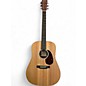 Used Martin DX1 Custom Natural Acoustic Electric Guitar thumbnail