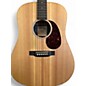 Used Martin DX1 Custom Natural Acoustic Electric Guitar