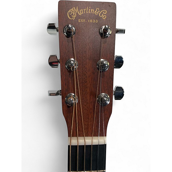 Used Martin DX1 Custom Natural Acoustic Electric Guitar