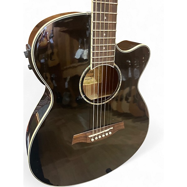 Used Ibanez AEG10II Black Acoustic Electric Guitar