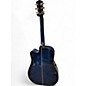 Used Fender DG22CE Blue Burst Acoustic Electric Guitar