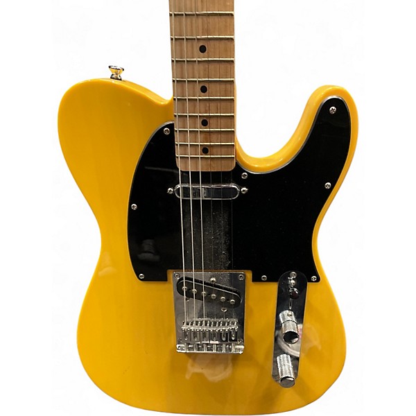 Used Squier Telecaster Butterscotch Solid Body Electric Guitar