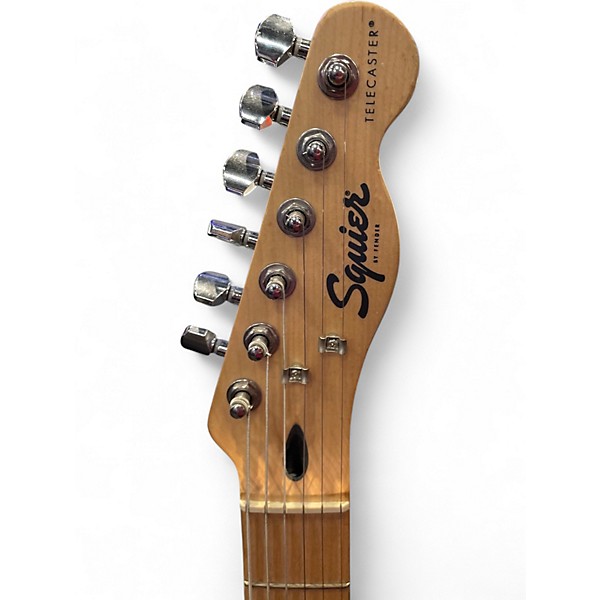Used Squier Telecaster Butterscotch Solid Body Electric Guitar