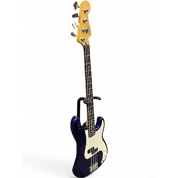 Used Fender Player Precision Bass Midnight Blue Electric Bass Guitar
