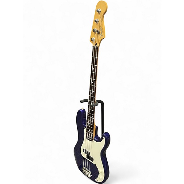 Used Fender Player Precision Bass Midnight Blue Electric Bass Guitar